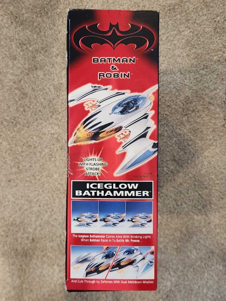 Iceglow Bathammer - Kenner (Batman: Batman & Robin) action figure collectible [Barcode 076281639468] - Main Image 4