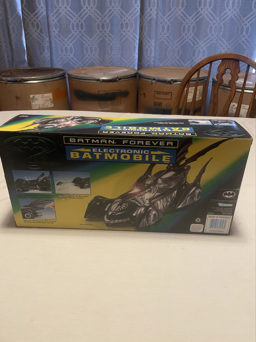 Batman (Batman Forever):  Electronic Batmobile - Kenner (Batman Forever) action figure collectible [Barcode 076281641584] - Main Image 3