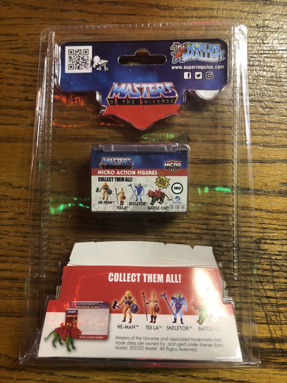 Battle Cat: MOTU (Retro Power) - Super Impulse (World’s Smallest: Masters of the Universe (Retro Power)) action figure collectible [Barcode 810010991171] - Main Image 2