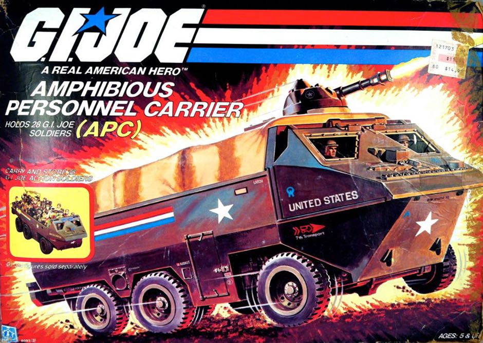 APC: Amphibious Personnel Carrier - Hasbro (G.I. Joe - A Real American Hero) action figure collectible - Main Image 2
