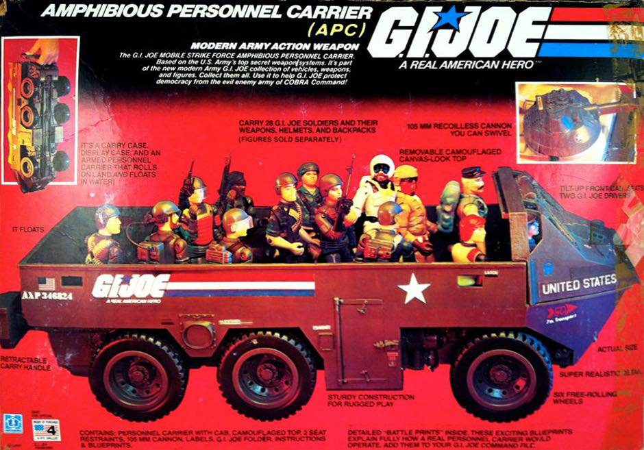 APC: Amphibious Personnel Carrier - Hasbro (G.I. Joe - A Real American Hero) action figure collectible - Main Image 3