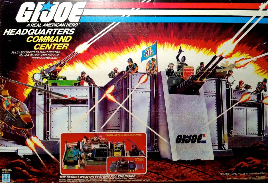 Headquarters Command Center - Hasbro (GI Joe Vintage) action figure collectible - Main Image 3