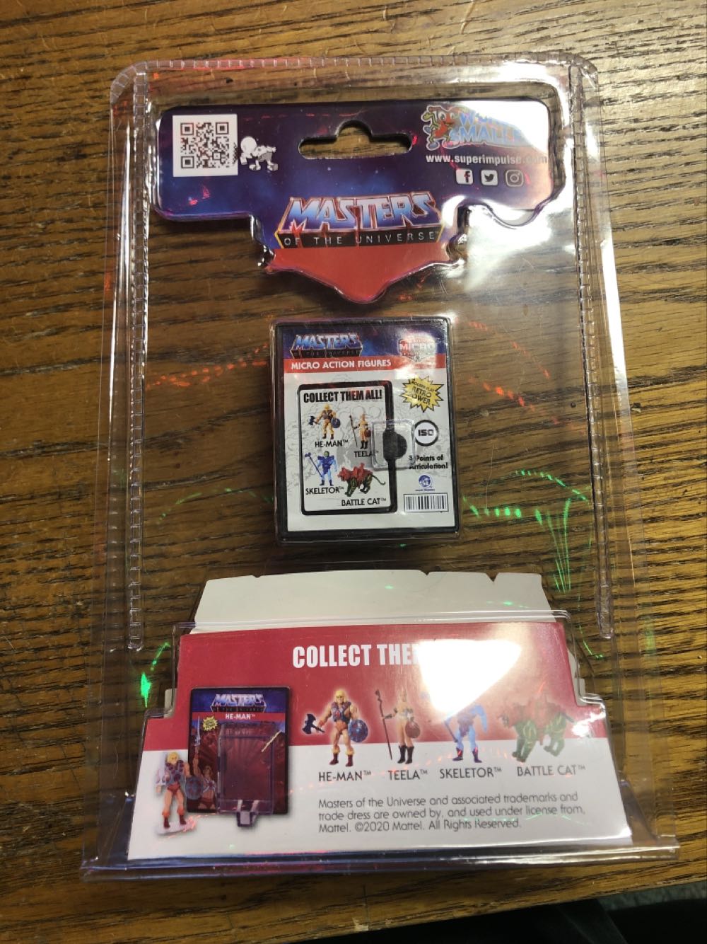 MOTU Worlds Smallest Micro Action Figures - Teela - Super Impulse (Masters Of The Universe) action figure collectible [Barcode 810010991171] - Main Image 2