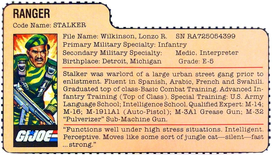 #10 | Stalker - Hasbro action figure collectible - Main Image 4