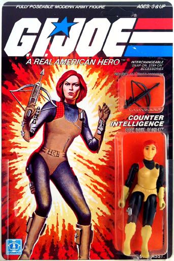Scarlett V1.5 - Hasbro (GI Joe Vintage) action figure collectible - Main Image 2
