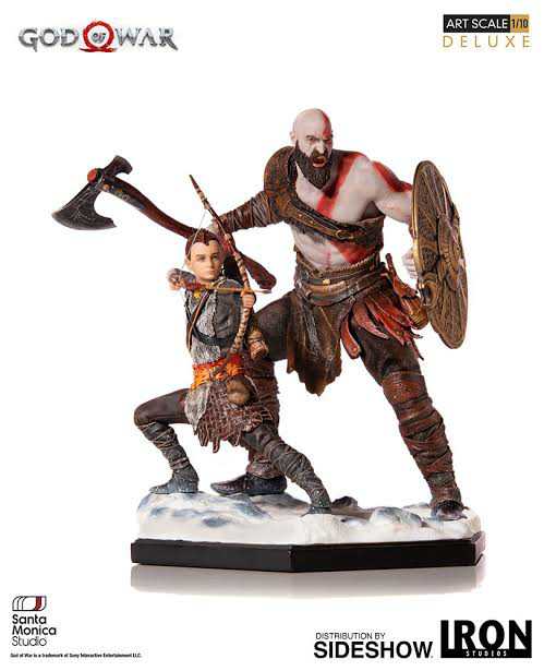 Kratos & Atreus, God of War (2018) - Iron Studios (God of War (2018)) action figure collectible - Main Image 3