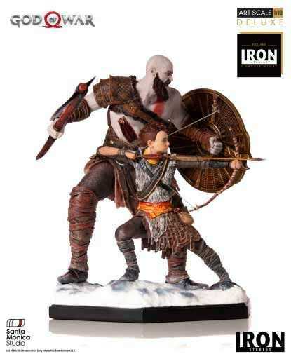 Kratos & Atreus, God of War (2018) - Iron Studios (God of War (2018)) action figure collectible - Main Image 4