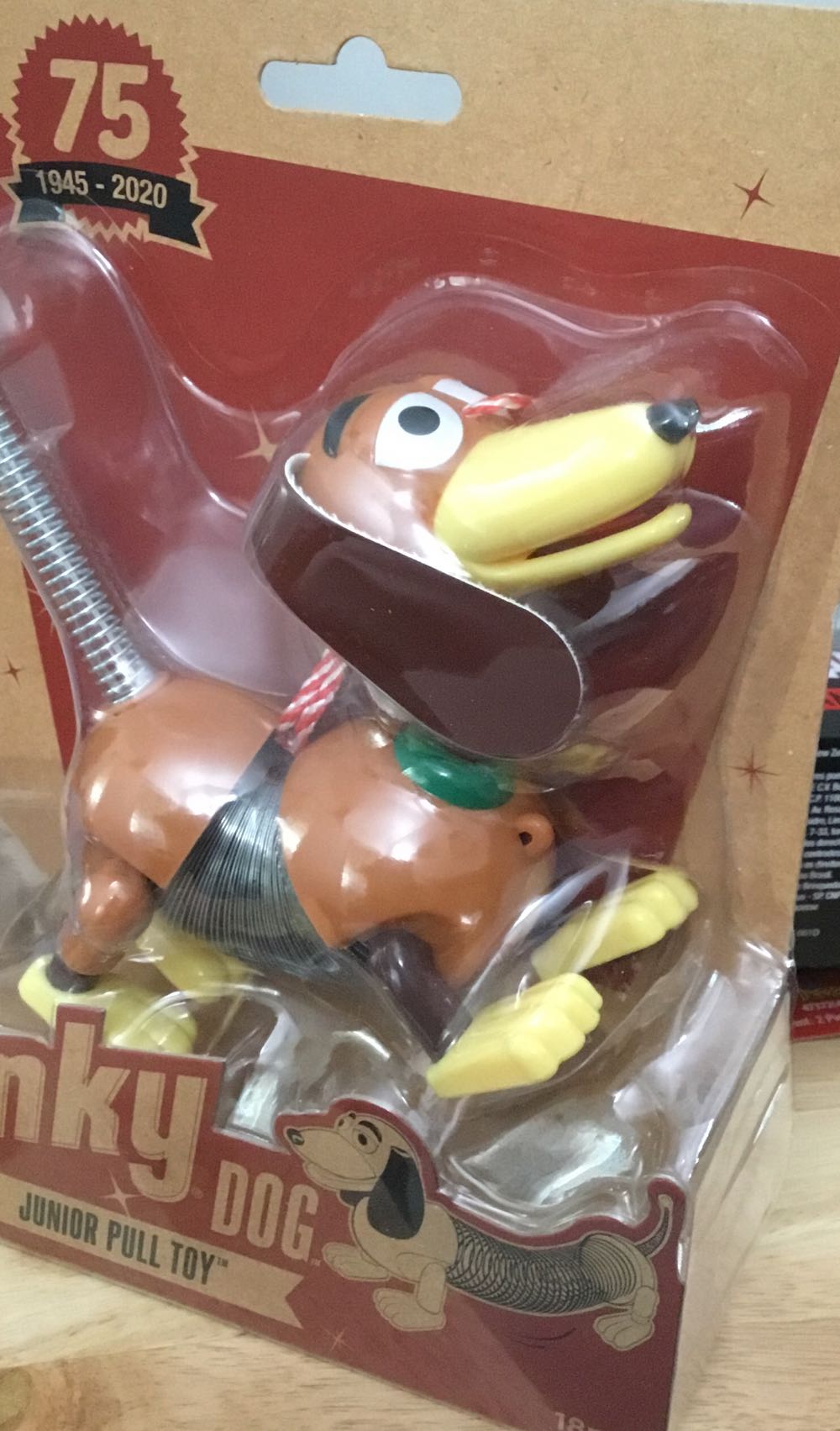 Slinky Dog Junior Pull Toy  action figure collectible [Barcode 071547000396] - Main Image 2