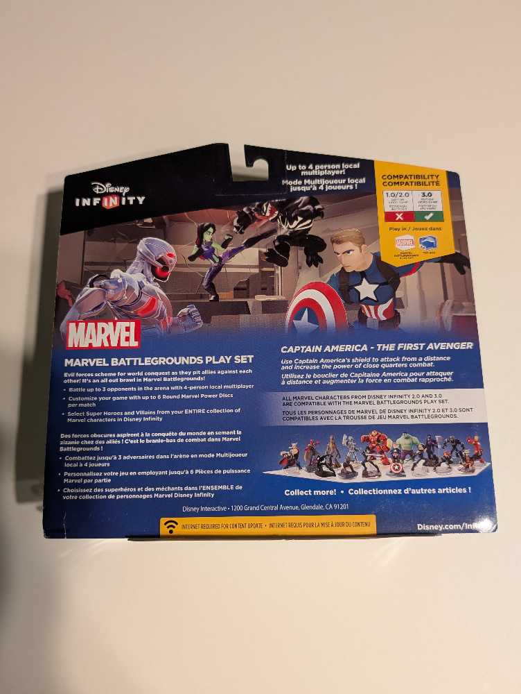 Disney Infinity 3.0 Edition: Marvel Battlegrounds Play Set  action figure collectible [Barcode 712725027193] - Main Image 2