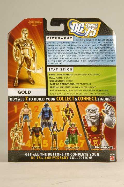 DC Universe Classics, Wave 14: Gold - Mattel (DC Comics - Super Heroes) action figure collectible - Main Image 4