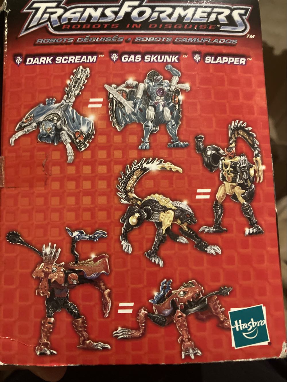 Transformers Robots In Disguise Dark Scream Complete - Hasbro (Transformers: RID) action figure collectible [Barcode 076930805961] - Main Image 2