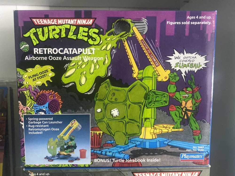 Teenage Mutant Ninja Turtles Retrocatapult - Playmates (Teenage Mutant Ninja Turtles (1989)) action figure collectible [Barcode 043377056638] - Main Image 2