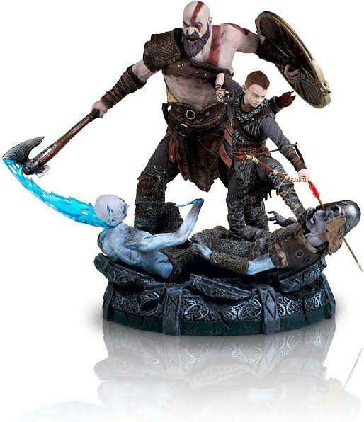 Kratos & Atreus, God of War (2018) - Gentle Giant (God of War (2018)) action figure collectible - Main Image 3