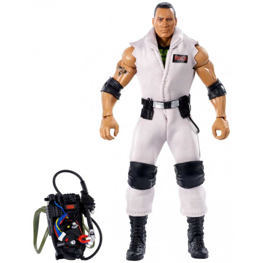 WWE (Ghostbuster) - The Rock - Mattel (WWE Ghostbusters) action figure collectible - Main Image 2