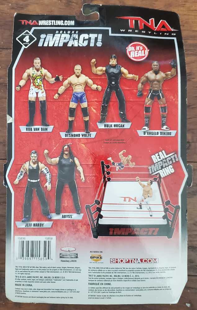 Hulk Hogan - Jaaks (WWF) action figure collectible [Barcode 039897158594] - Main Image 2