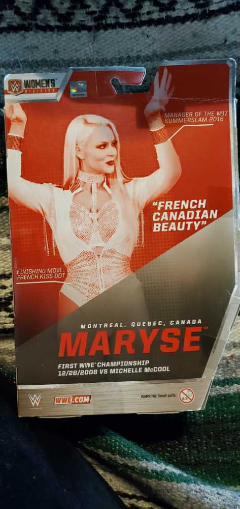 Maryse Elite Spotlight - Mattel Wwe (WWE Elite Womens Division) action figure collectible [Barcode 887961603651] - Main Image 2