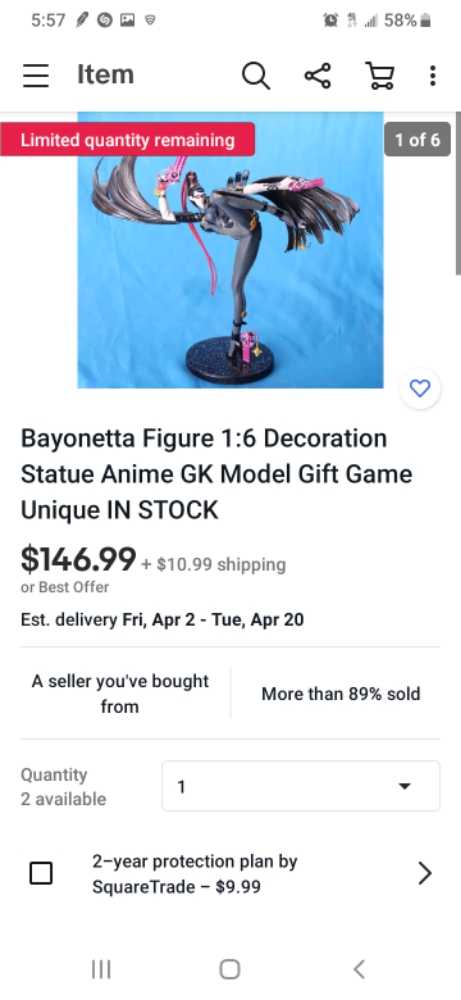 bayonetta   action figure collectible - Main Image 2