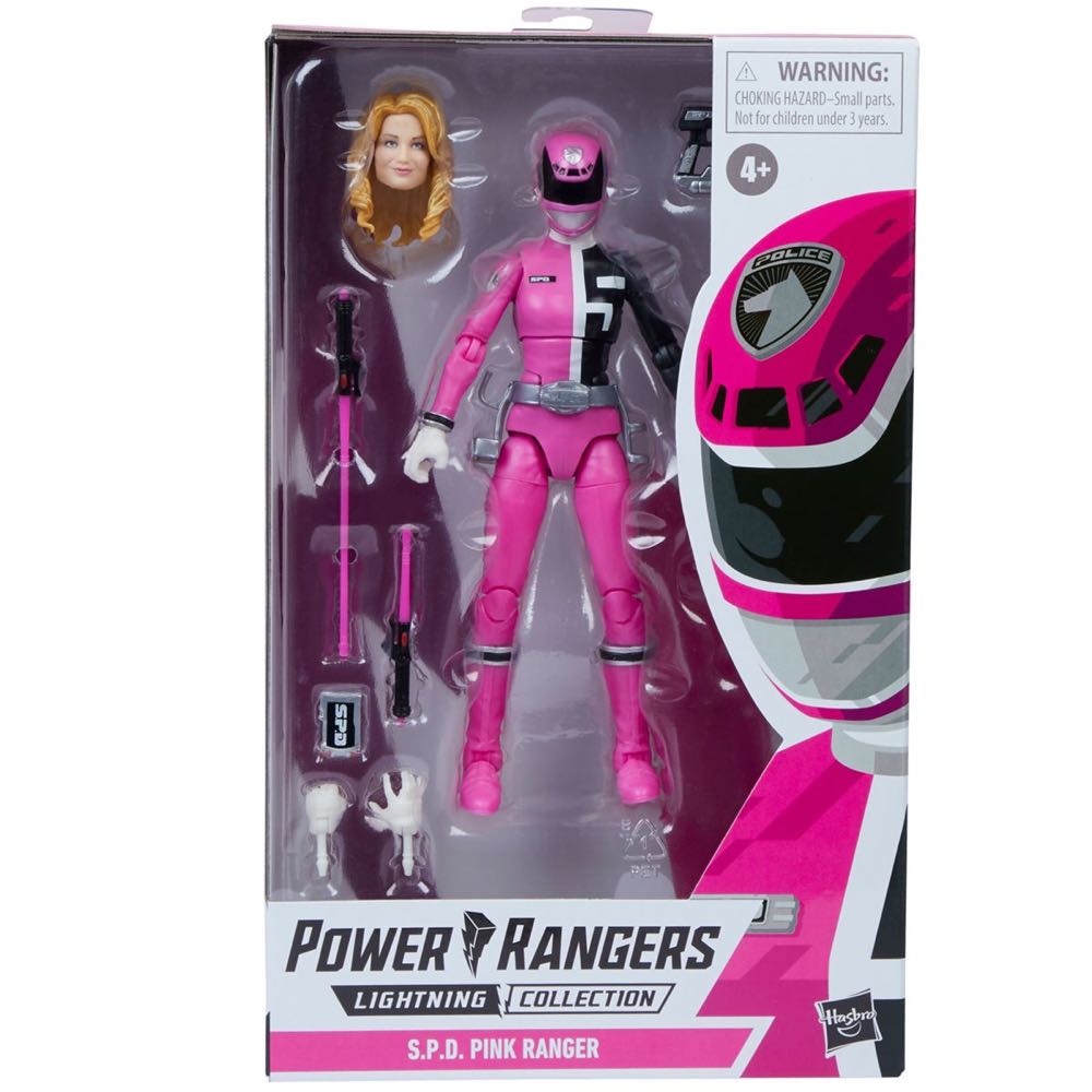 Power Rangers: S.P.D. - Pink Ranger - Hasbro (PR S.P.D. (super patrulla delta)) action figure collectible [Barcode 630509993048] - Main Image 4