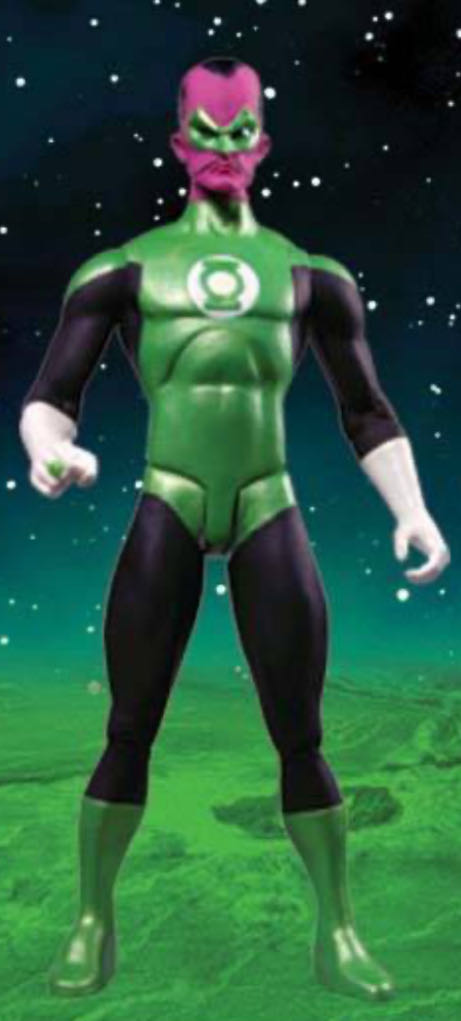 Sinestro - DC Direct (Blackest Night) (Green Lantern Series) action figure collectible [Barcode 761941253992] - Main Image 2