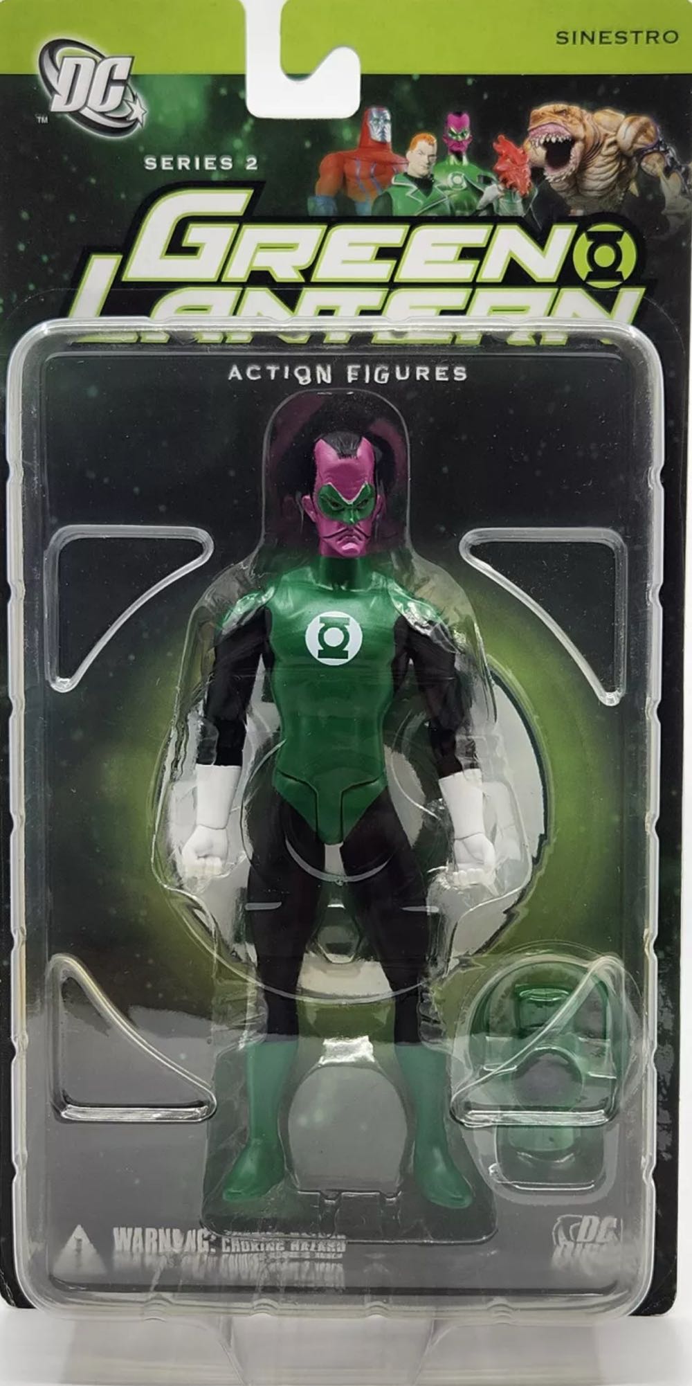 Sinestro - DC Direct (Blackest Night) (Green Lantern Series) action figure collectible [Barcode 761941253992] - Main Image 3