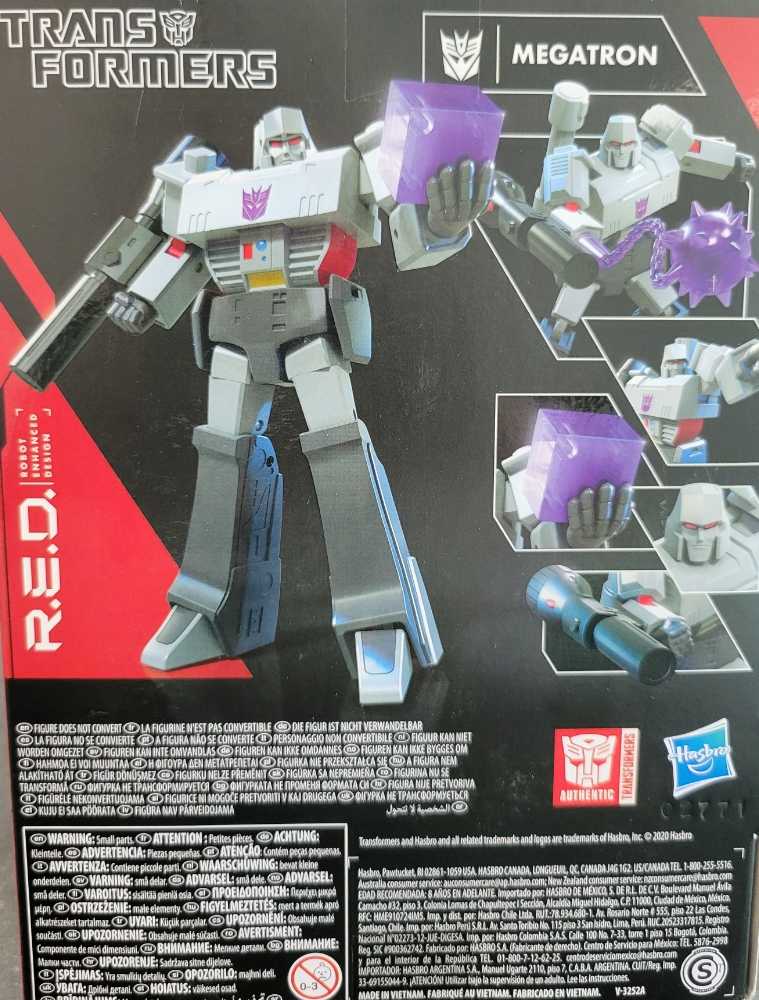 Megatron Wal-Mart  - Hasbro (R.E.D.) action figure collectible - Main Image 3