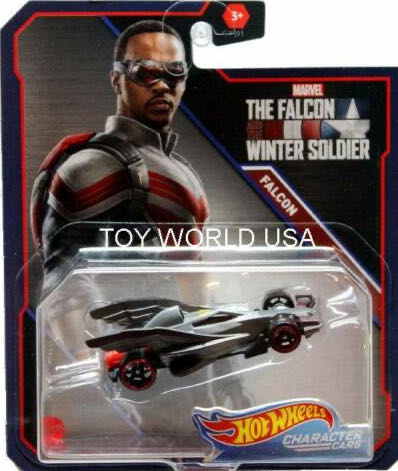 Hot Wheels Marvel The Winter Soldier Falcon  action figure collectible [Barcode 887961953633] - Main Image 1