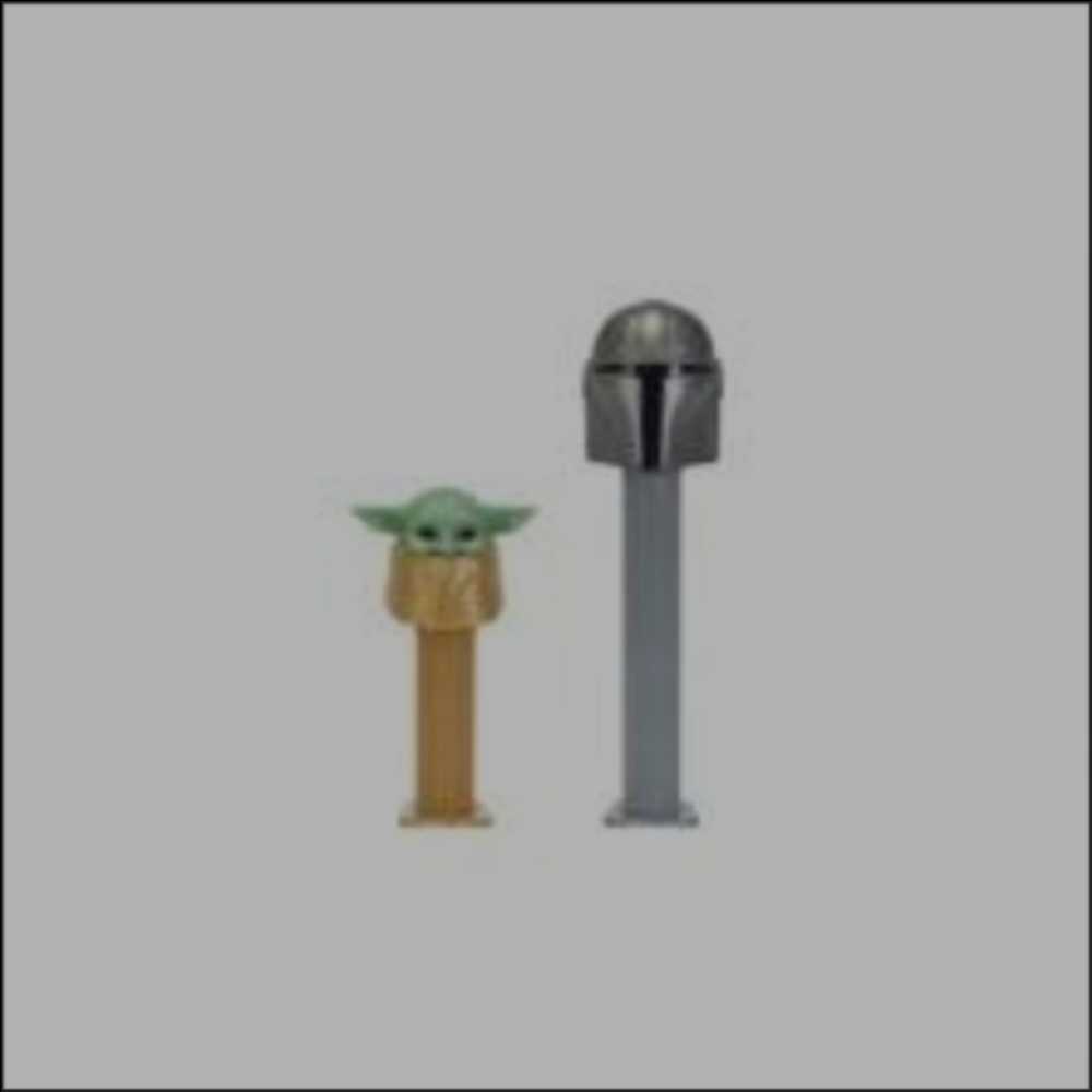 Star Wars Pez: The Mandalorian PEZ Dispenser Gift with Grogu MANDO - PEZ Candy Company (Star Wars The Mandalorian) action figure collectible [Barcode 073621012271] - Main Image 3