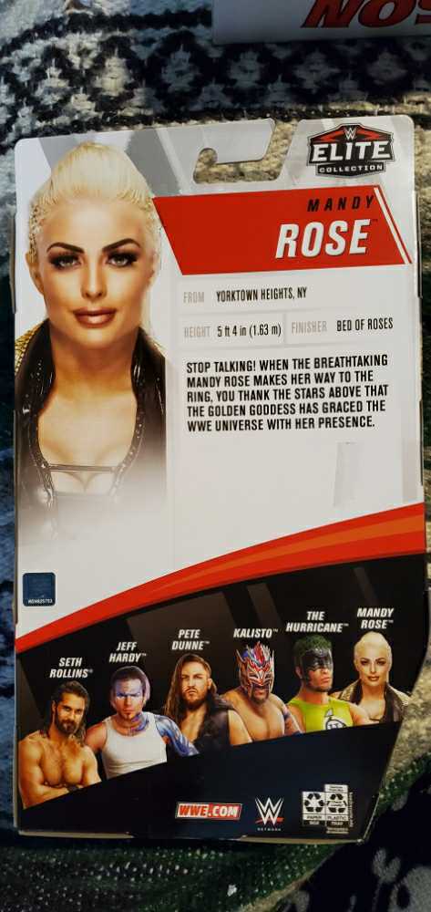 Mandy Rose (Elite) - Mattel (WWE Elite 75) action figure collectible [Barcode 887961830385] - Main Image 2