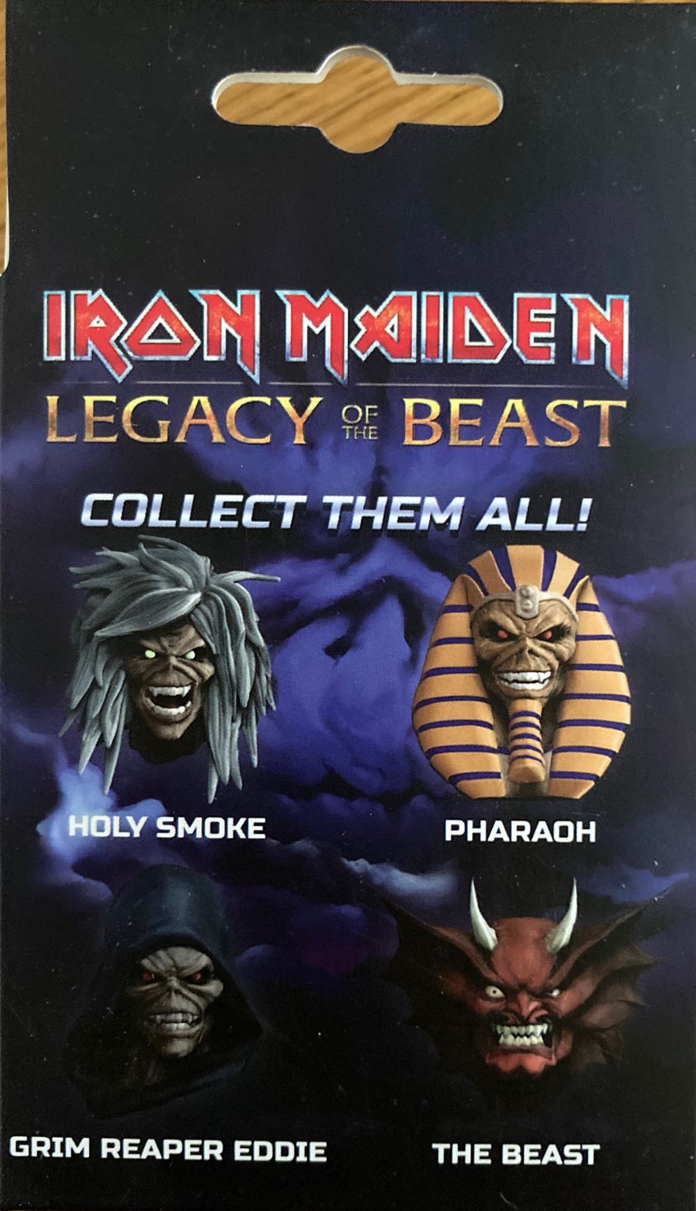 Maiden Iron Maiden Legacy Of The Beast Holy Smoke Keychain - Nodding Frog (Music Action Figure) action figure collectible [Barcode 085930100839] - Main Image 3