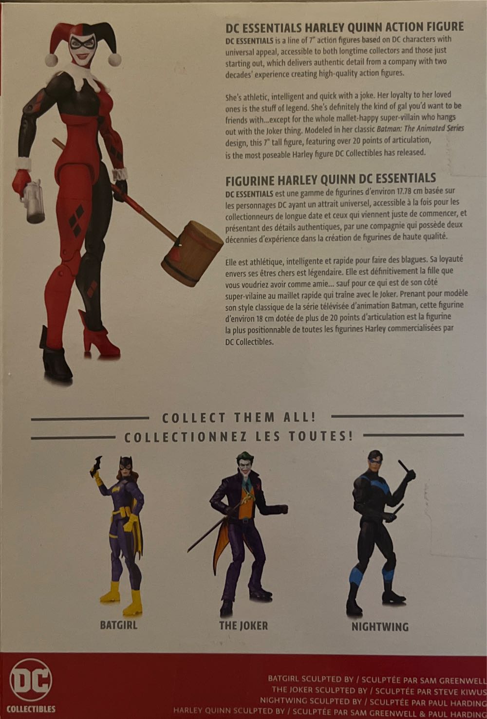 Harley Quinn - DC Collectibles (DC Essentials) action figure collectible [Barcode 761941355450] - Main Image 2