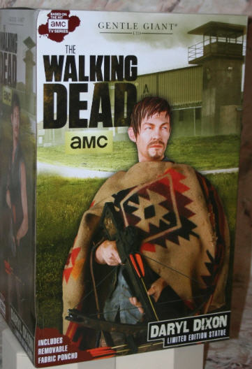 The Walking Dead AMC: Daryl Dixon 1:4 Statue - Gentle Giant (post-apocalyptic survival horror movie theme) action figure collectible [Barcode 871810010530] - Main Image 2