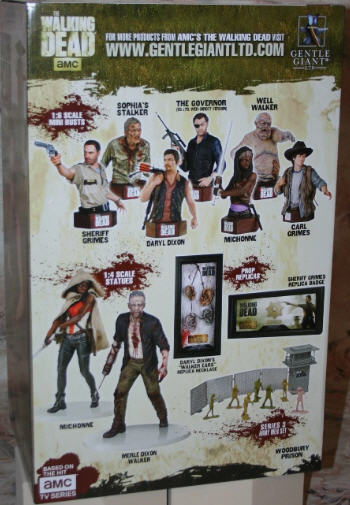 The Walking Dead AMC: Daryl Dixon 1:4 Statue - Gentle Giant (post-apocalyptic survival horror movie theme) action figure collectible [Barcode 871810010530] - Main Image 3