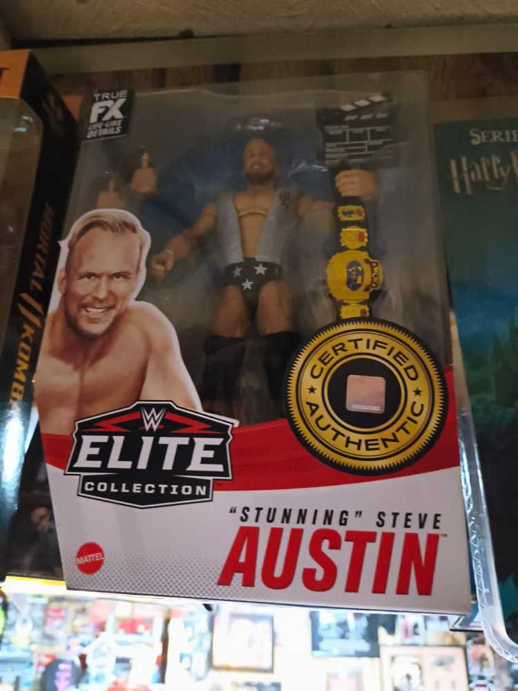 Stunning Steve Austin - Mattel (WWE Elite Collection) action figure collectible [Barcode 887961921946] - Main Image 4