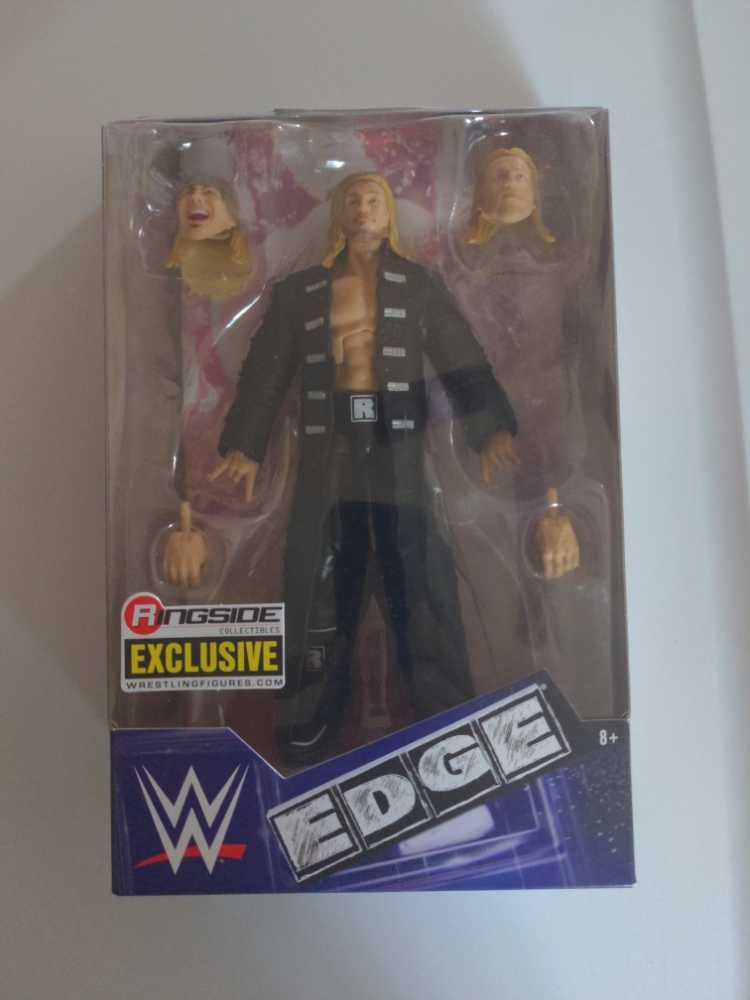 Edge - Mattel Wwe (WWE Mattel Elite Series Ringside Collectibles Exclusive Edgehead 3 In 1 Pack) action figure collectible [Barcode 887961860313] - Main Image 2