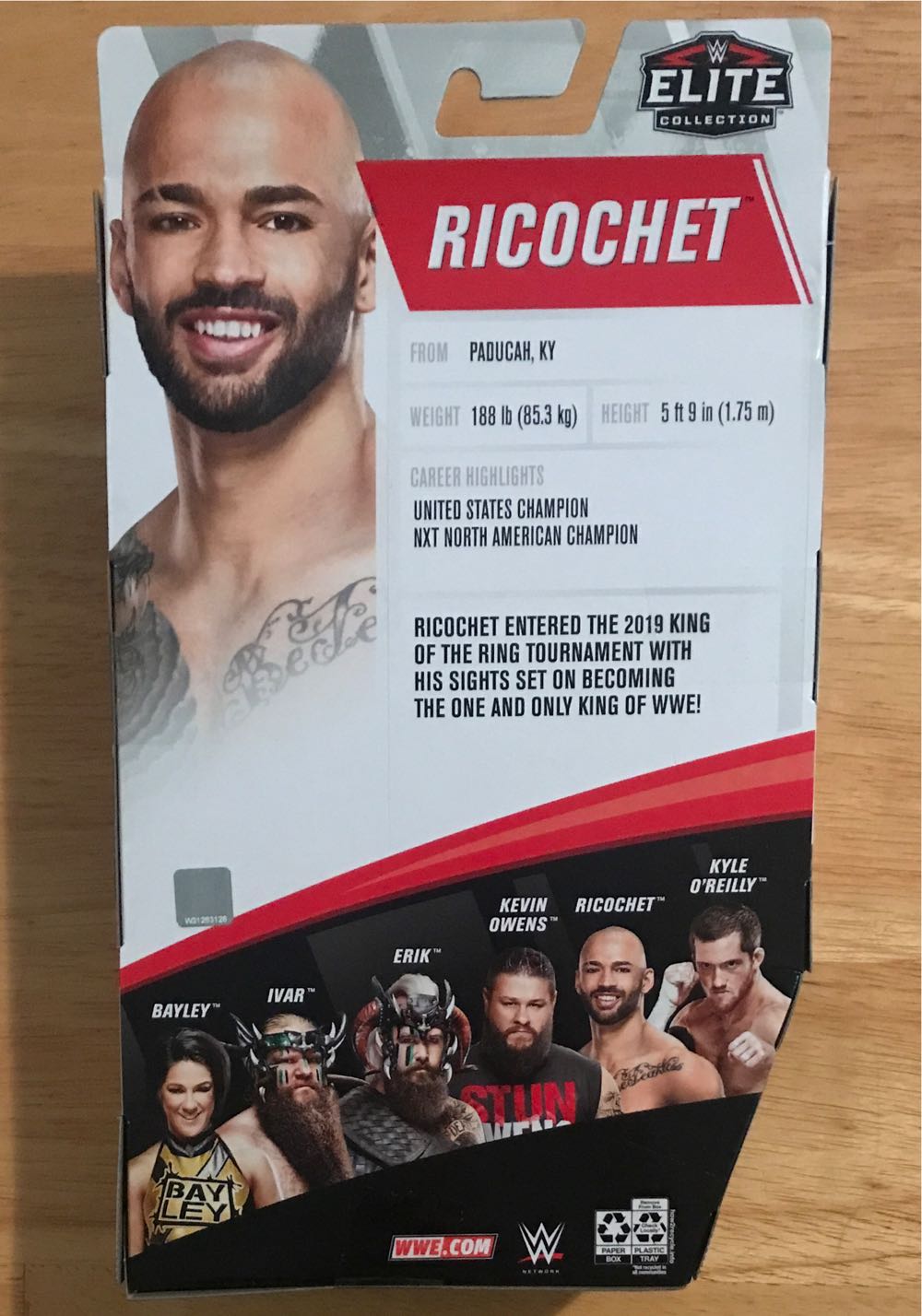 Ricochet Elite 80 - Mattel (WWE Elite Collection Series 80) action figure collectible [Barcode 887961833959] - Main Image 2
