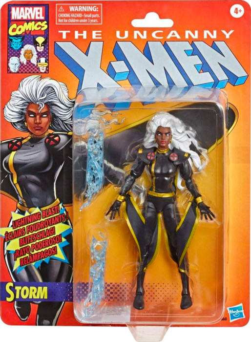 Storm (Black Costume) - Hasbro (Marvel Legends Retro) action figure collectible - Main Image 2