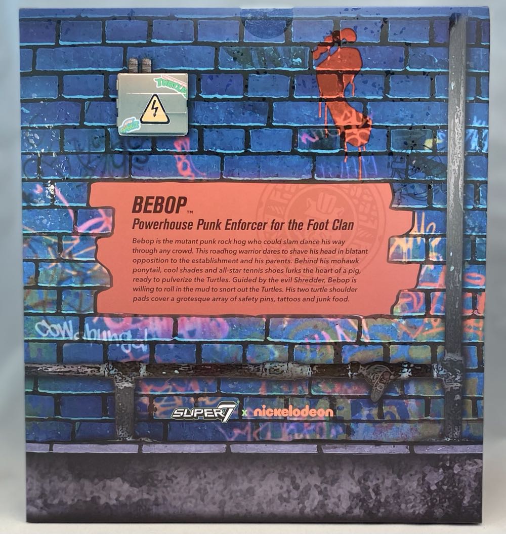 TMNT - Bebop (TMNT Ultimates) Wave 2 - Super 7 (Tmnt Ultimates Series) action figure collectible [Barcode 840049807853] - Main Image 2