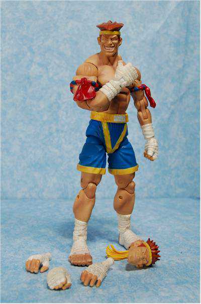 Street Fighter 15th Anniversary, Round 3: Adon (Player 1) - SOTA Toys (Street Fighter) action figure collectible - Main Image 2