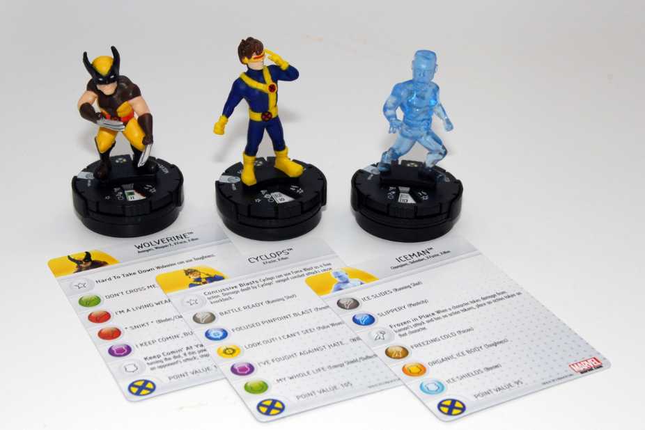 Marvel Heroclix X-Men Tab App  (Marvel X-Men) action figure collectible [Barcode 634482708538] - Main Image 2