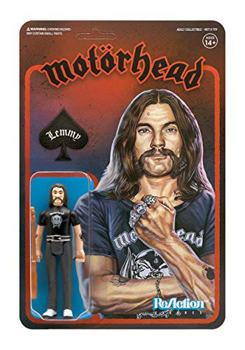 Motorhead Lemmy Action Figure - Super 7 action figure collectible [Barcode 840049808751] - Main Image 1
