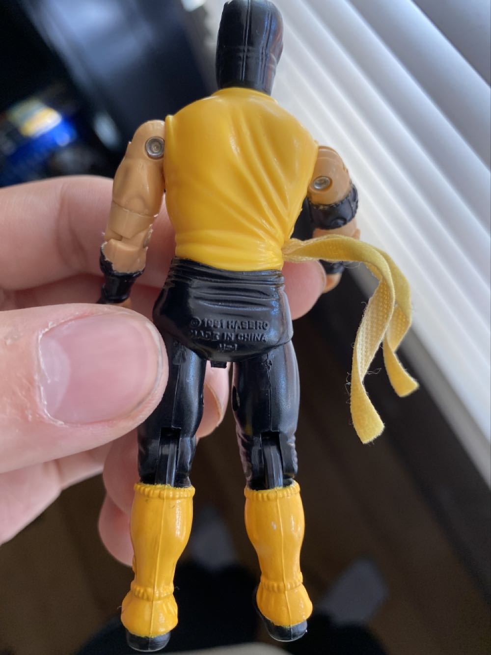 Mortal Kombat Hasbro G.I Joe Scorpion - Hasbro GI Joe action figure collectible - Main Image 4