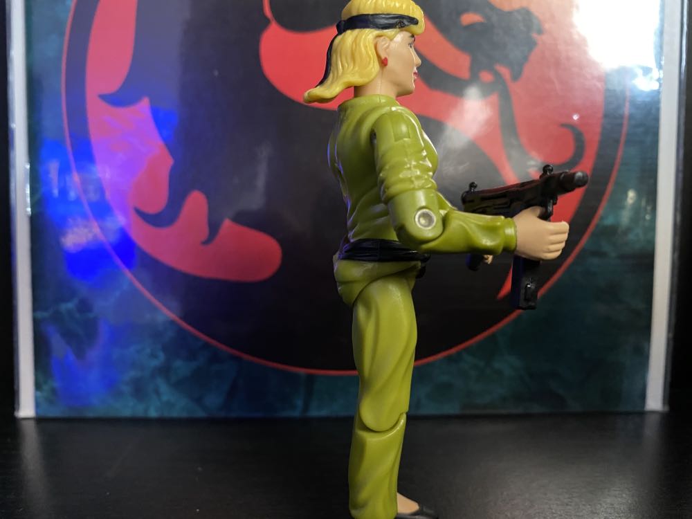 Mortal Kombat Hasbro G.I Joe Sonya - Hasbro GI Joe action figure collectible - Main Image 2