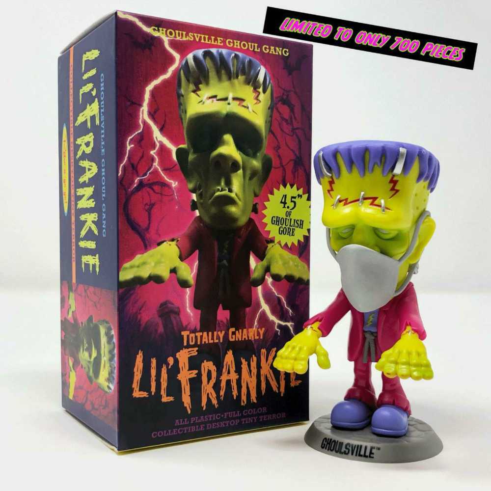 Lil’ Frankie - Totally Gnarly - Retro-a-go-go! (Ghoulsville Ghoul Gang) action figure collectible [Barcode 659682809977] - Main Image 2