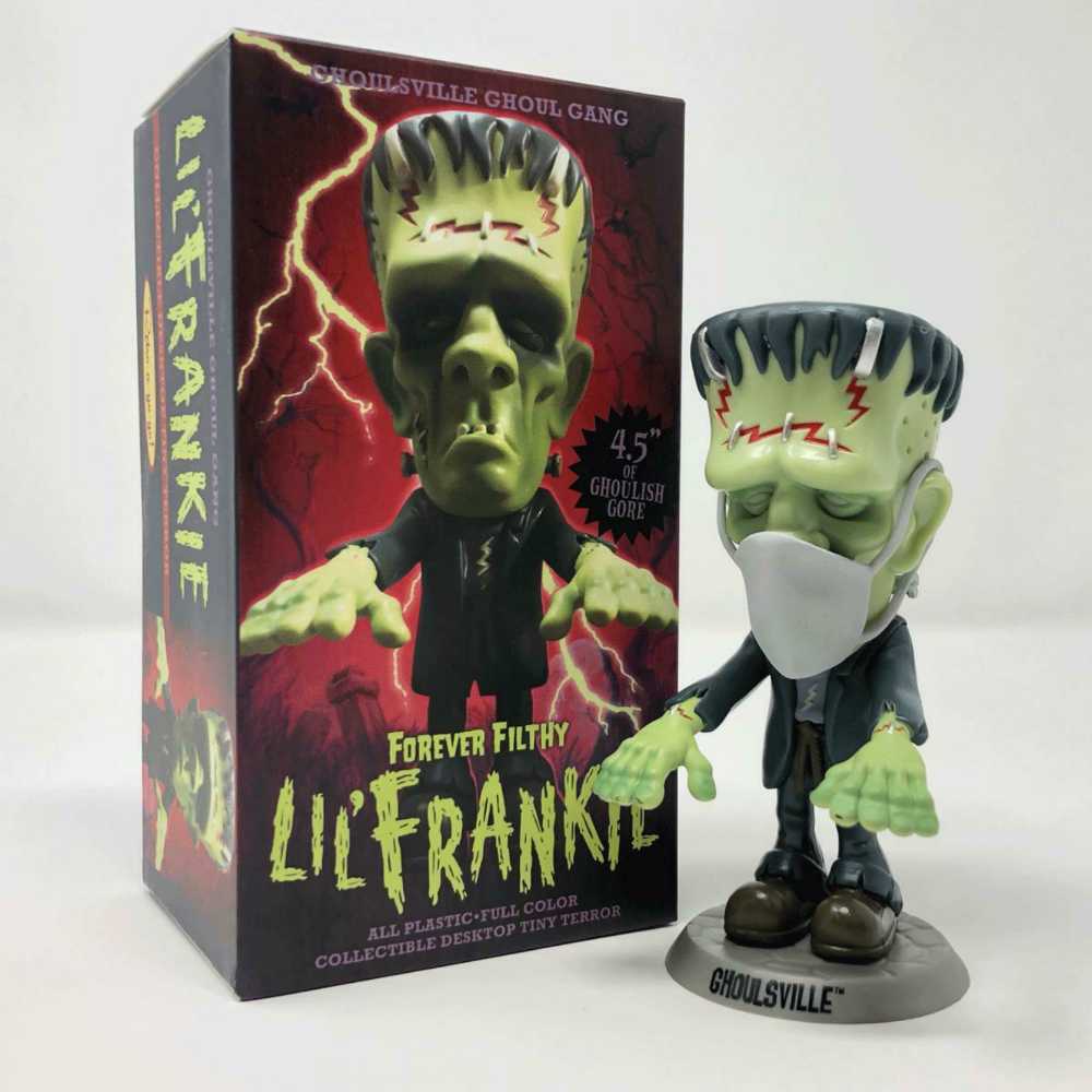 Lil’ Frankie - Forever Filthy - Retro-a-go-go! (Ghoulsville Ghoul Gang) action figure collectible [Barcode 659682809991] - Main Image 2