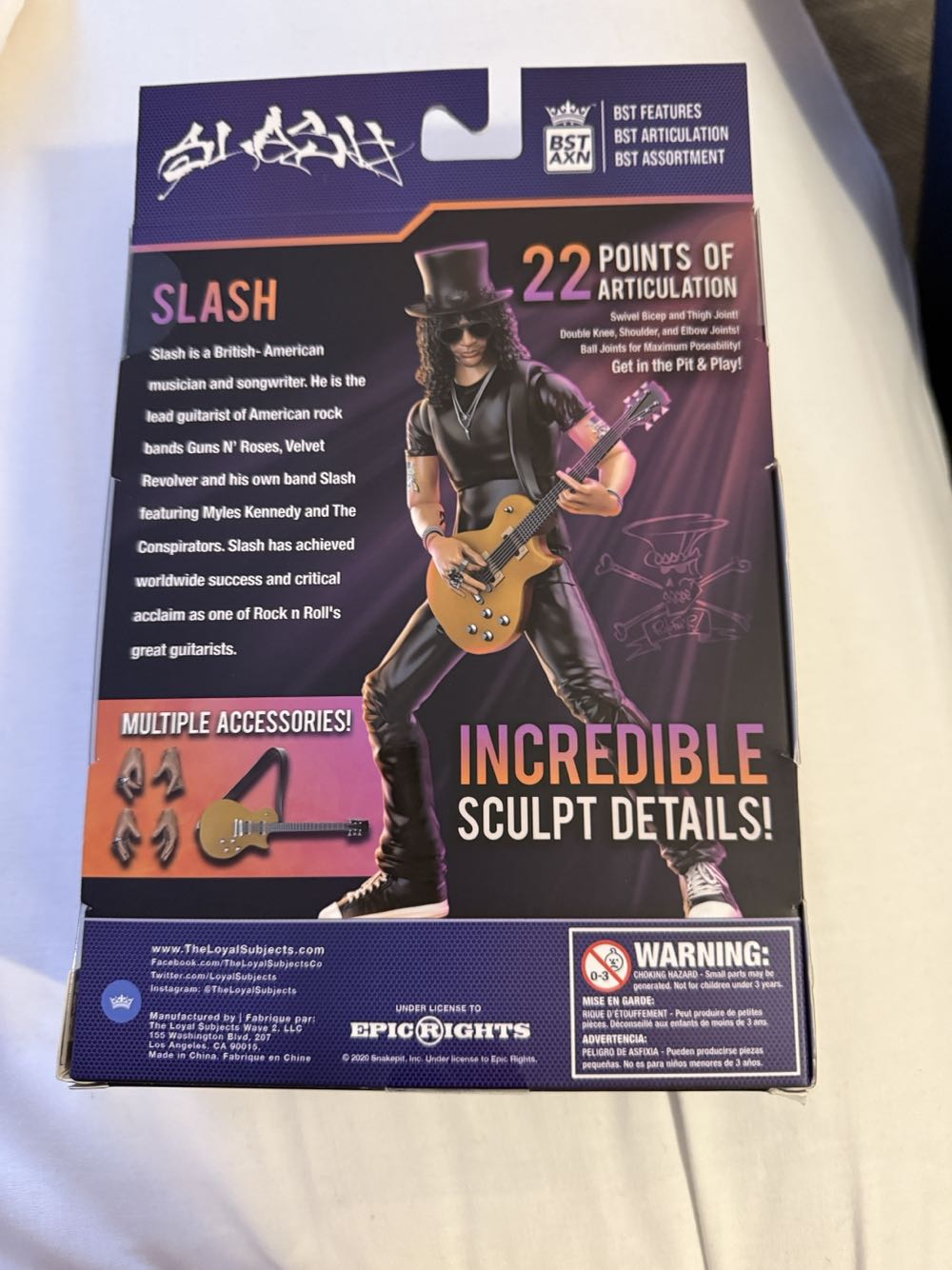 Slash - BST AXN (BST AXN) action figure collectible [Barcode 855709008525] - Main Image 4