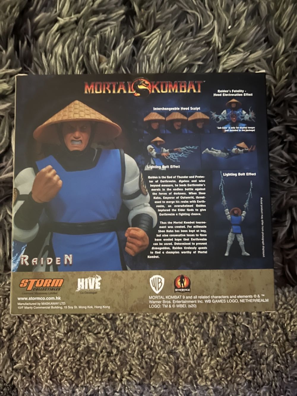 Storm Collectibles Mortal Kombat Raiden - Storm Collectibles (Mortal Kombat) action figure collectible [Barcode 4897072871401] - Main Image 2