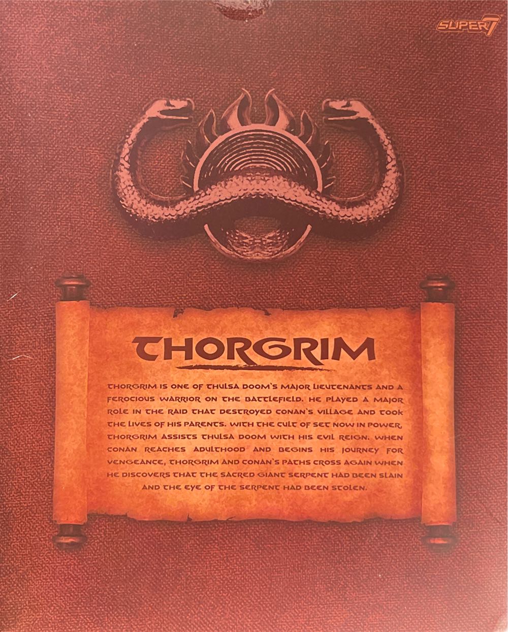 Conan - Conan The Barbarian (Movie): Thorgrim - Super7 (Conan The Barbarian) action figure collectible [Barcode 840049800908] - Main Image 2