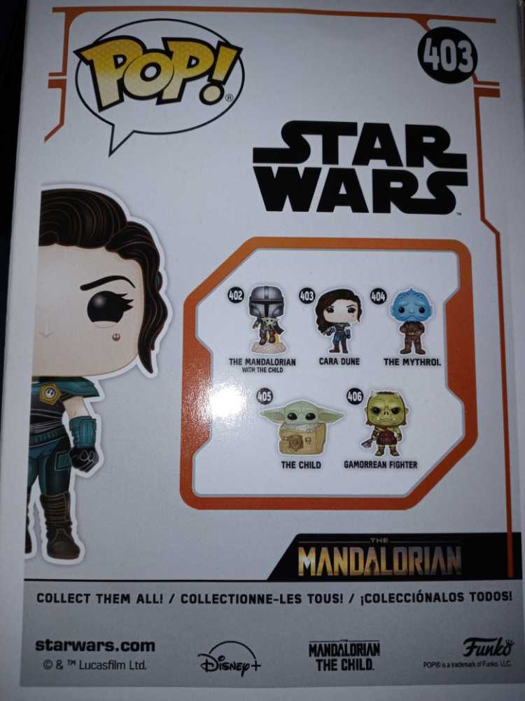 Pop Cara Dune #403 - Funko (Star Wars) action figure collectible [Barcode 889698509619] - Main Image 2