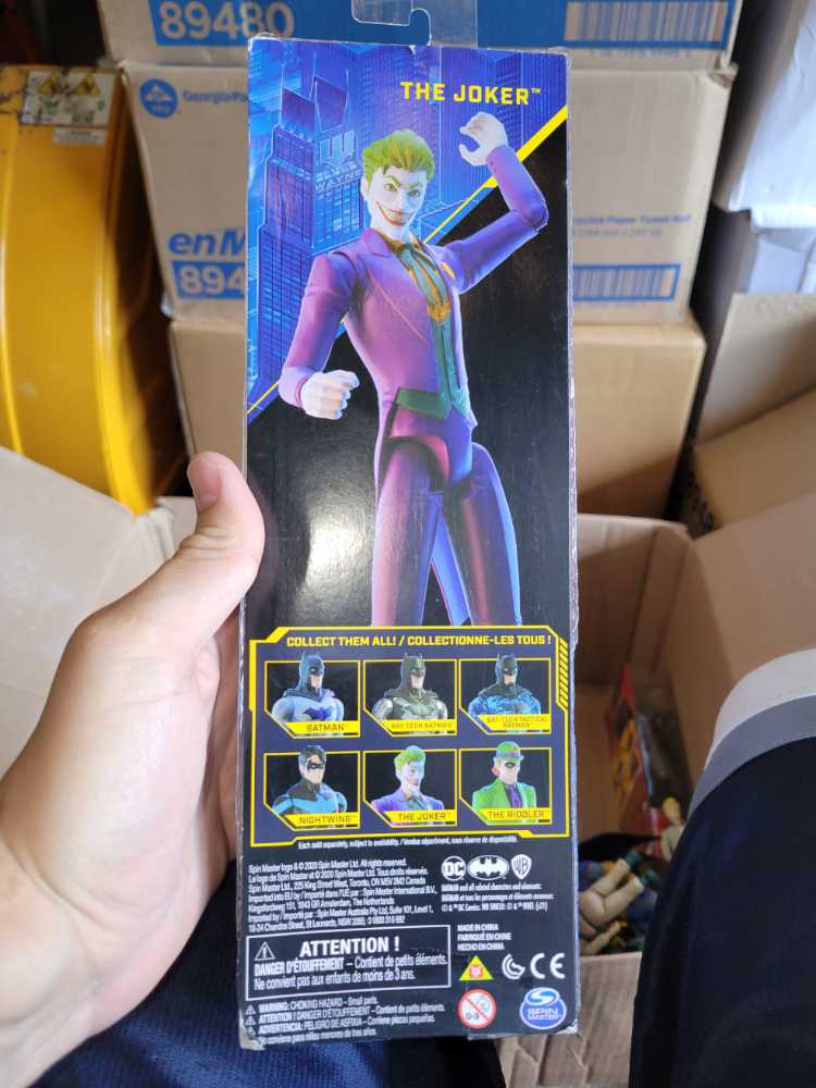 Batman: 1st Edition New Dc The Joker 12” Inch: By Spin Master - Spin Master action figure collectible [Barcode 778988008515] - Main Image 2