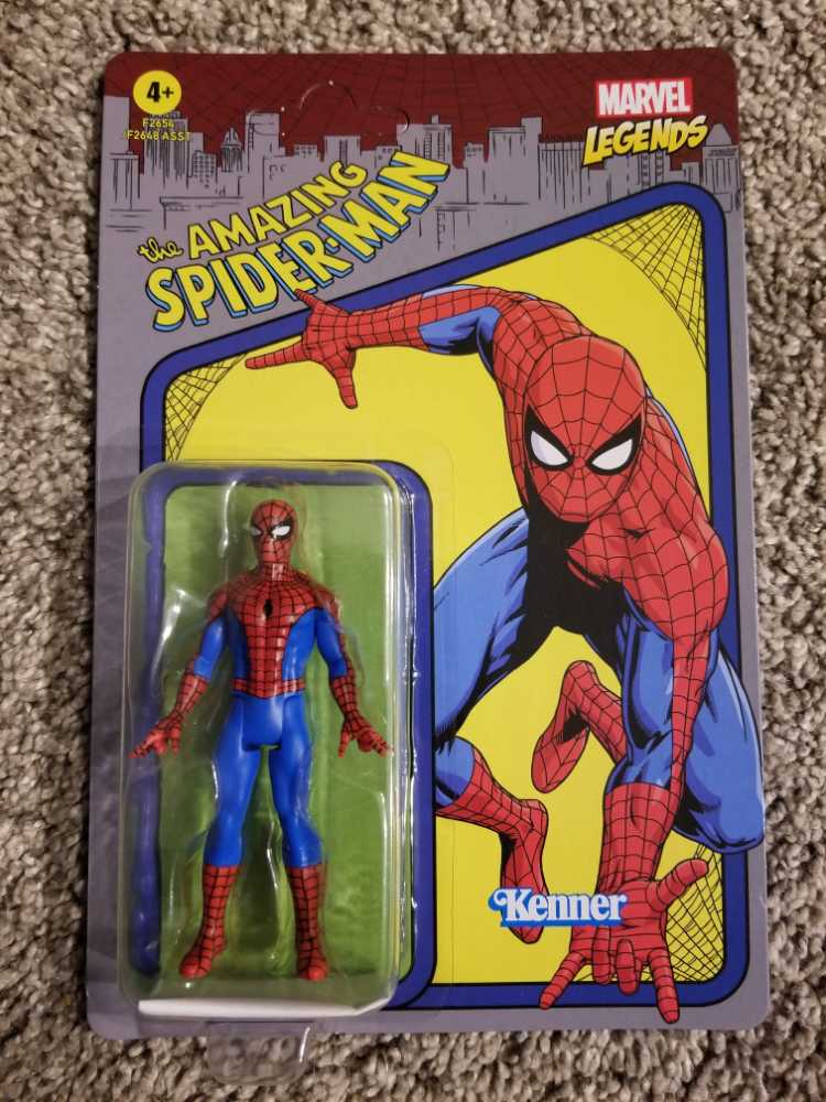 Spider-Man - Hasbro (Marvel Legends Retro Series) action figure collectible [Barcode 5010993842582] - Main Image 4